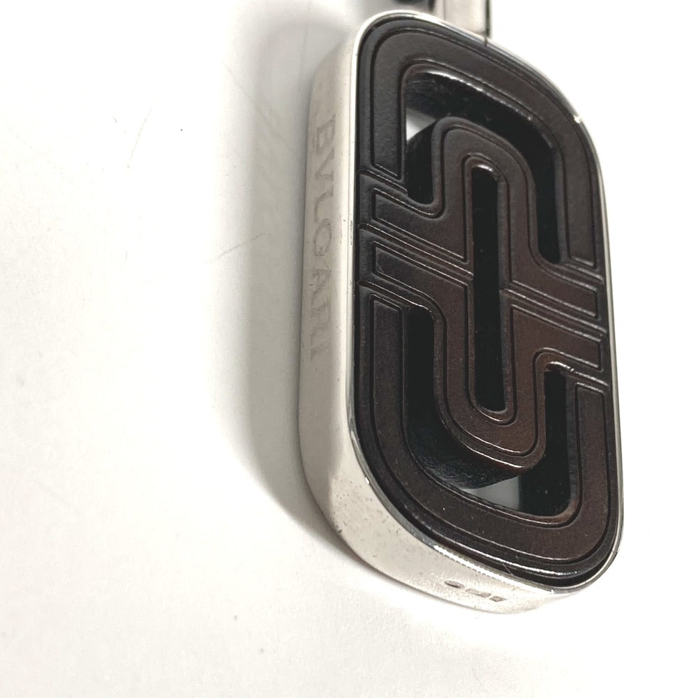 BVLGARI チョーカー ロゴ パレンテシ 革紐 アクセサリー ネックレス レザー ユニセックス ブラック