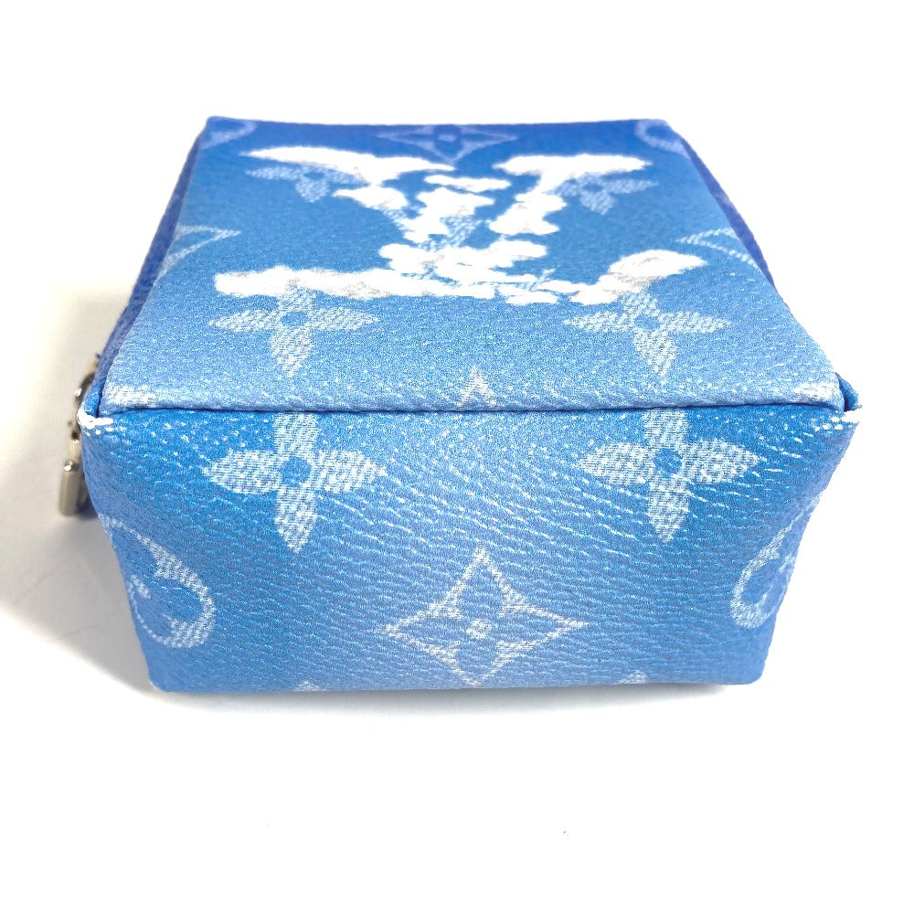 LOUIS VUITTON MP2792 モノグラムクラウズ 雲 ビジューサック・スクエアード ポーチ バッグチャーム キーホルダー モノグラムキャンバス ユニセックス ブルー