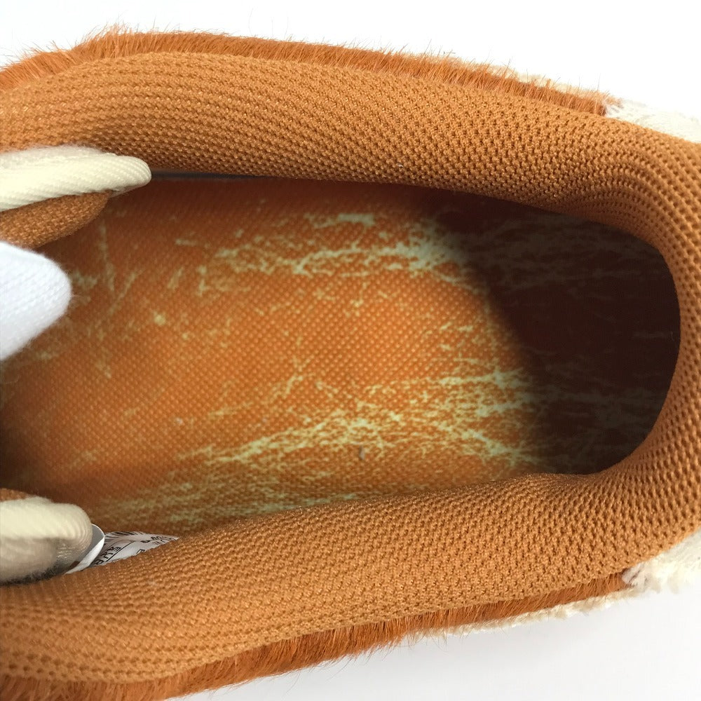 NIKE 389726-220 logo Nike Air Force 1 Low Halloween "Savage Beast" Nike Air Force 1 Low Halloween "Savage Beast" sneakers Pony-Hair Beige/Brown Used