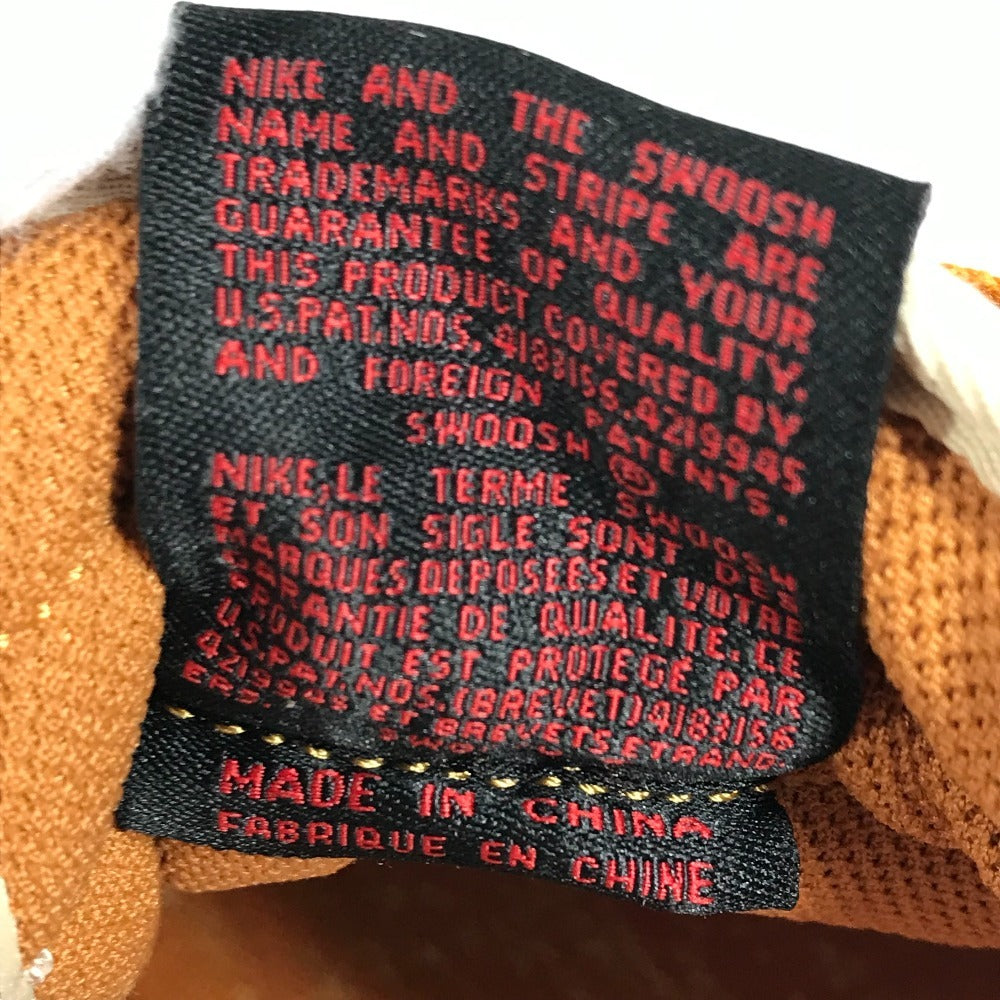 NIKE 389726-220 logo Nike Air Force 1 Low Halloween "Savage Beast" Nike Air Force 1 Low Halloween "Savage Beast" sneakers Pony-Hair Beige/Brown Used