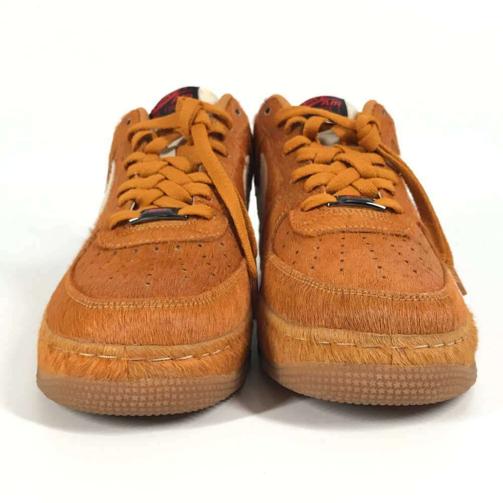 NIKE 389726-220 logo Nike Air Force 1 Low Halloween "Savage Beast" Nike Air Force 1 Low Halloween "Savage Beast" sneakers Pony-Hair Beige/Brown Used
