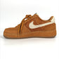 NIKE 389726-220 logo Nike Air Force 1 Low Halloween "Savage Beast" Nike Air Force 1 Low Halloween "Savage Beast" sneakers Pony-Hair Beige/Brown Used
