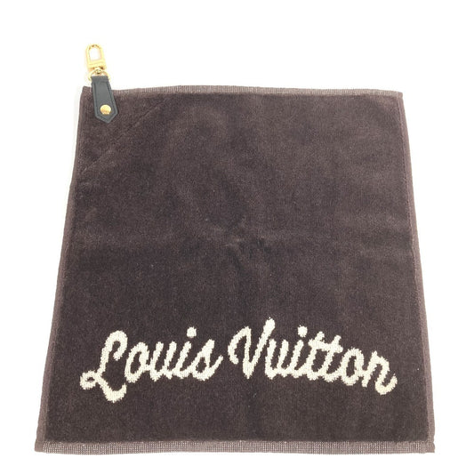 LOUIS VUITTON GI0824 ゴルフ・タオルセット ペア 2つセット 2個 タオル コットン ユニセックス ブラウン