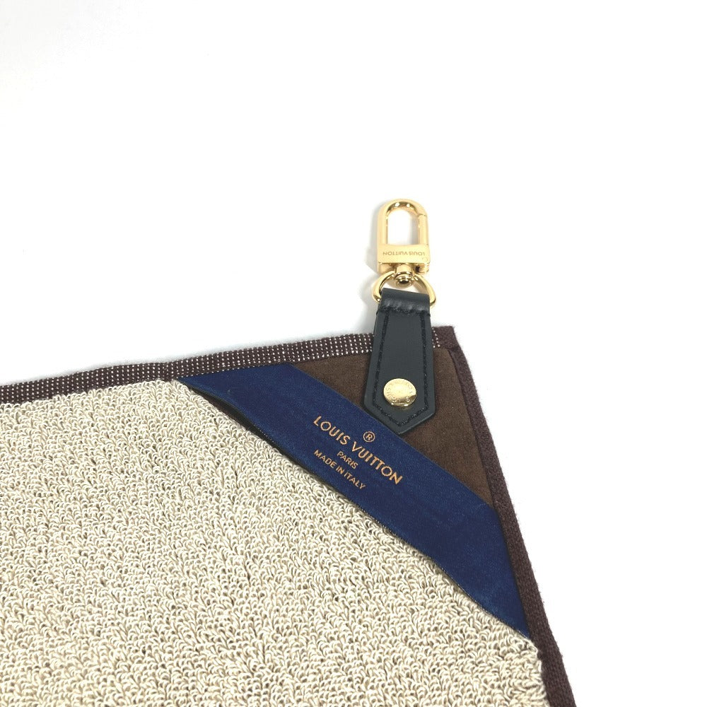 LOUIS VUITTON GI0824 ゴルフ・タオルセット ペア 2つセット 2個 タオル コットン ユニセックス ブラウン