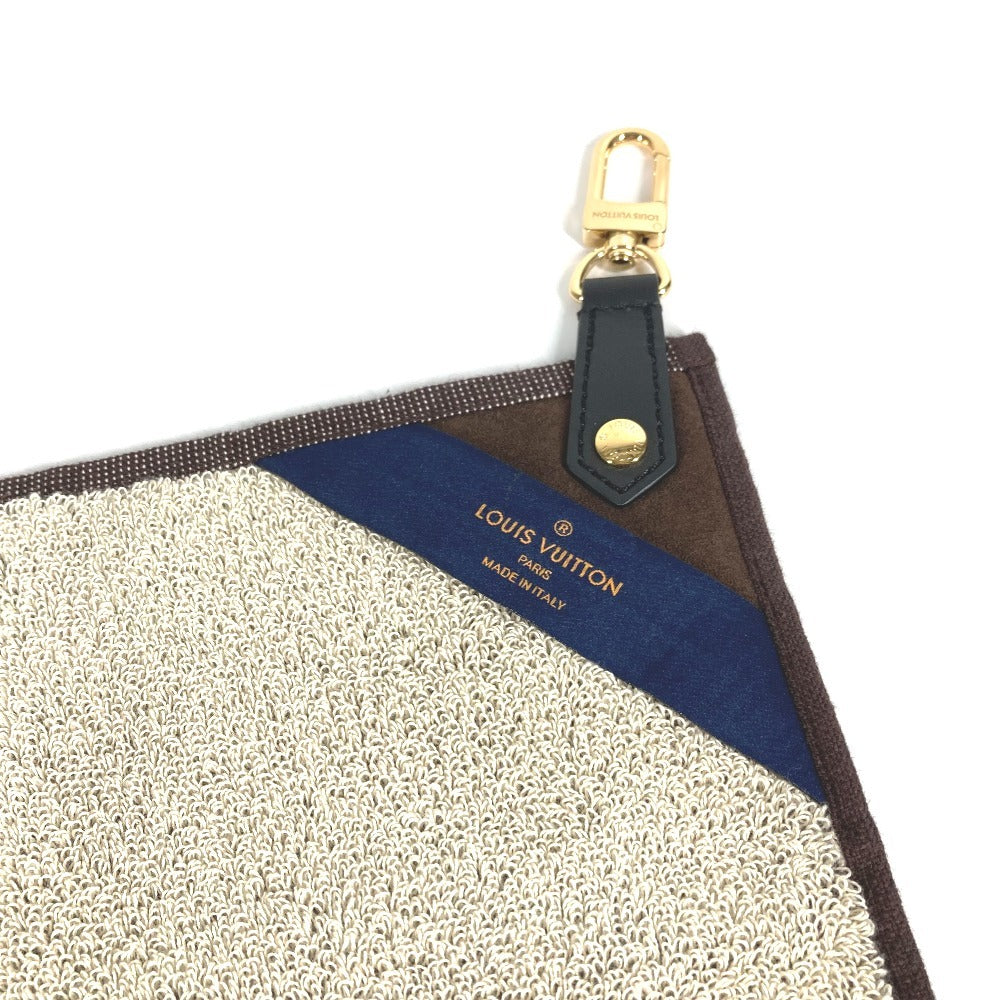 LOUIS VUITTON GI0824 ゴルフ・タオルセット ペア 2つセット 2個 タオル コットン ユニセックス ブラウン