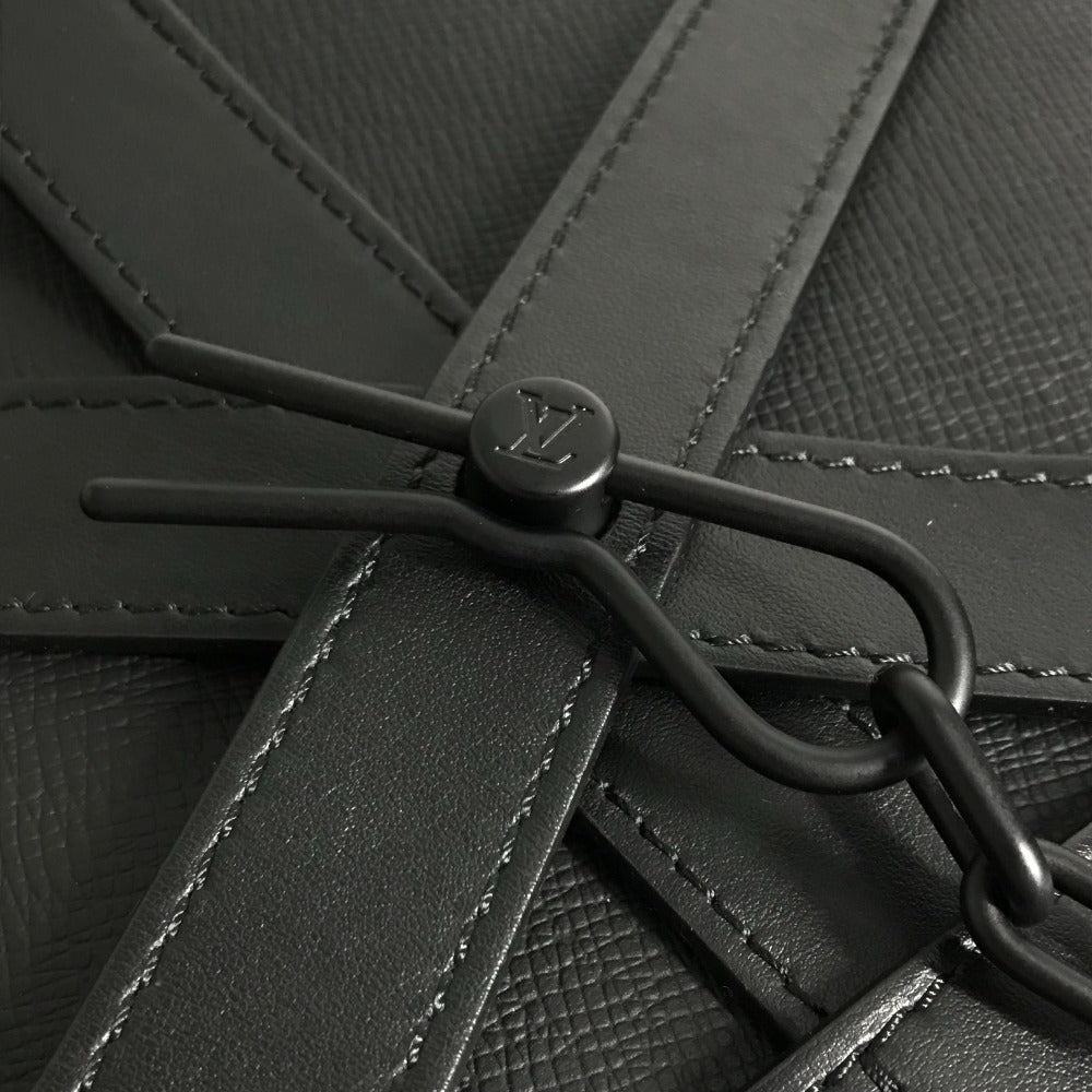 LOUIS VUITTON M30335 タイガ レインボー ソフト・ハット・トランク カバン 斜め掛け ポシェット ショルダーバッグ タイガレザー レディース アルドワーズ ブラック