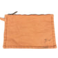 HERMES Coquillage PM Tote Bag with Pouch, Cotton, Unisex, Orange
