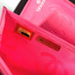 CHANEL Cambon Line Travel Case A26710 CC Coco Mark Logo Long Wallet Round Zipper Leather Women's Black