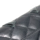 CHANEL Cambon Line Travel Case A26710 CC Coco Mark Logo Long Wallet Round Zipper Leather Women's Black