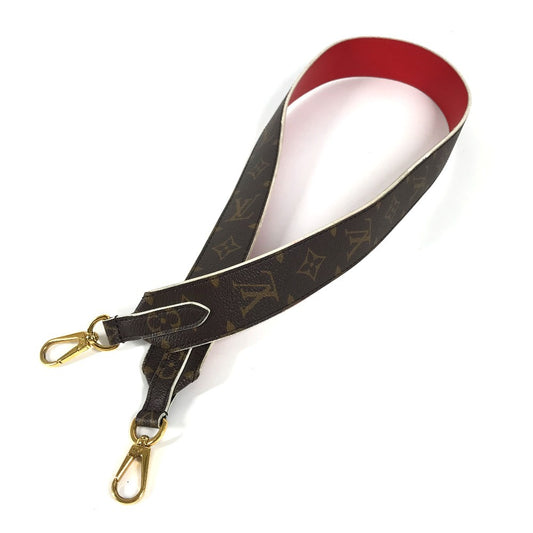 LOUIS VUITTON J02287 モノグラム ショルダーストラップ 調整不可 ショルダーストラップ モノグラムキャンバス ユニセックス ブラウン