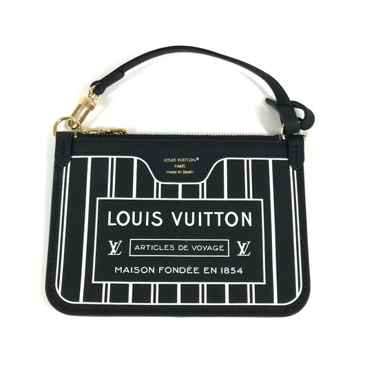 LOUIS VUITTON M12099 モノグラム ネヴァーフル・インサイドアウトBB ポーチのみ 付属品 ポーチ レザー ユニセックス ノワール ブラック