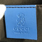GUCCI 271101 GG パパガッロ オウム チャーム付き トートバッグ ハンドバッグ GGキャンバス/レザー キッズ ブルー