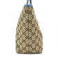 GUCCI 271101 GG パパガッロ オウム チャーム付き トートバッグ ハンドバッグ GGキャンバス/レザー キッズ ブルー