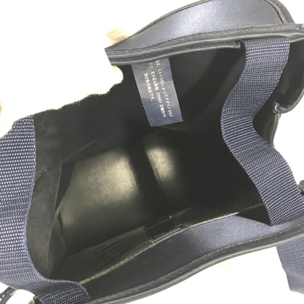 HERMES シェルパ 星を巡る旅展 1999年 限定商品 カバン バックパック リュックサック ナイロン ユニセックス ネイビー