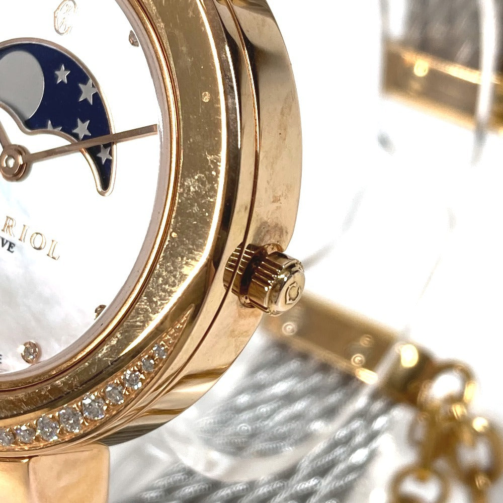 CHARRIOL ST35PD1.560.010 ジルコニア ホワイトシェル St.TROPEZ サントロペ 35 サントロペ35 レディースウォッチ ウォッチ 時計 バングルウォッチ 腕時計 SS レディース シルバー