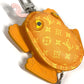 LOUIS VUITTON M02215 モノグラム バッグチャーム・LV フロッグ バッグチャーム 蛙 カエル イヤフォンケース コインケース キーホルダー モノグラムキャンバス ユニセックス イエロー