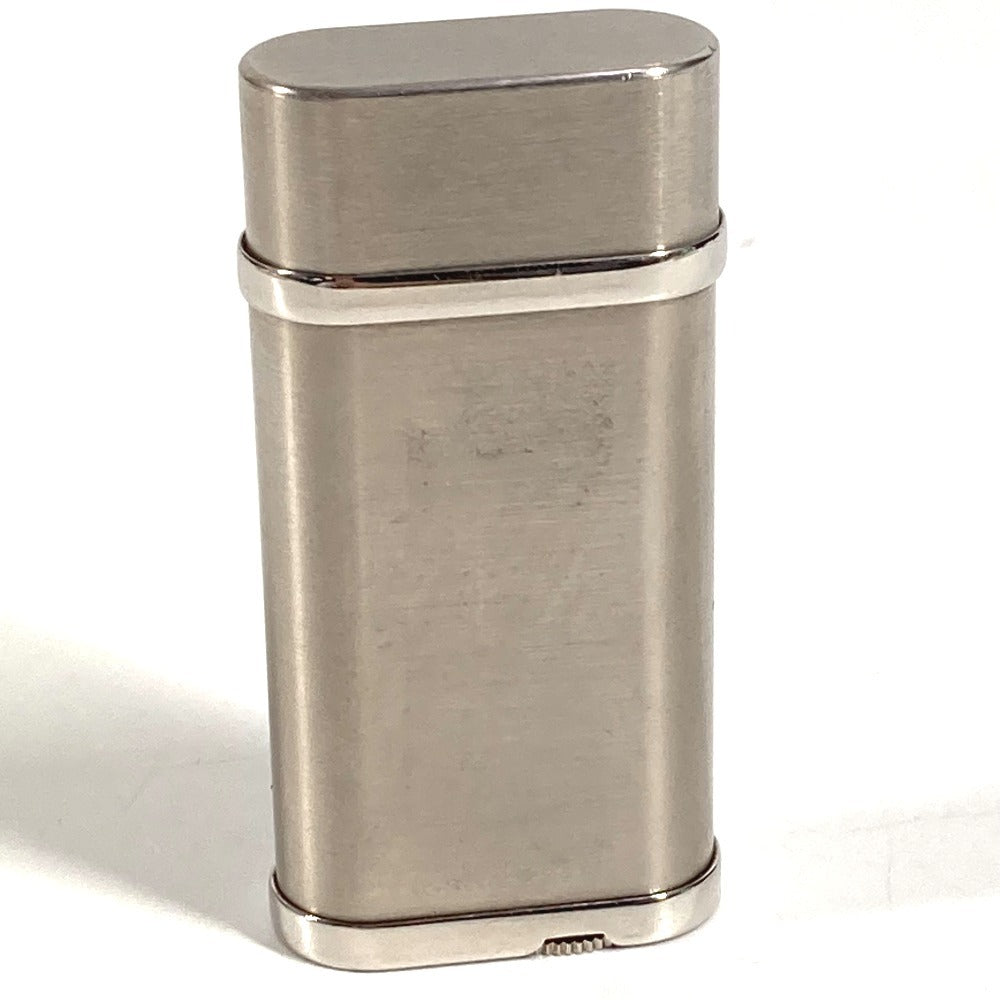 CARTIER 喫煙具 ロゴ ライター SS ユニセックス シルバー