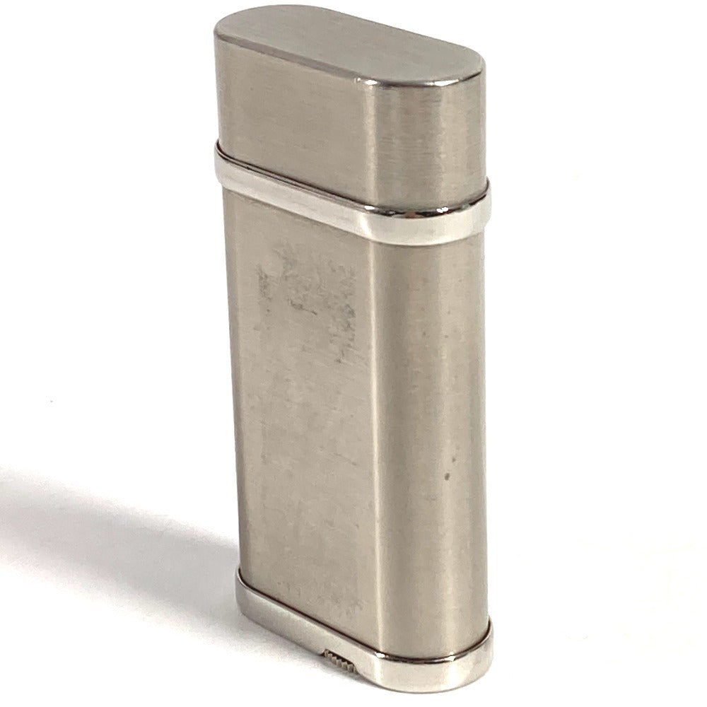 CARTIER 喫煙具 ロゴ ライター SS ユニセックス シルバー