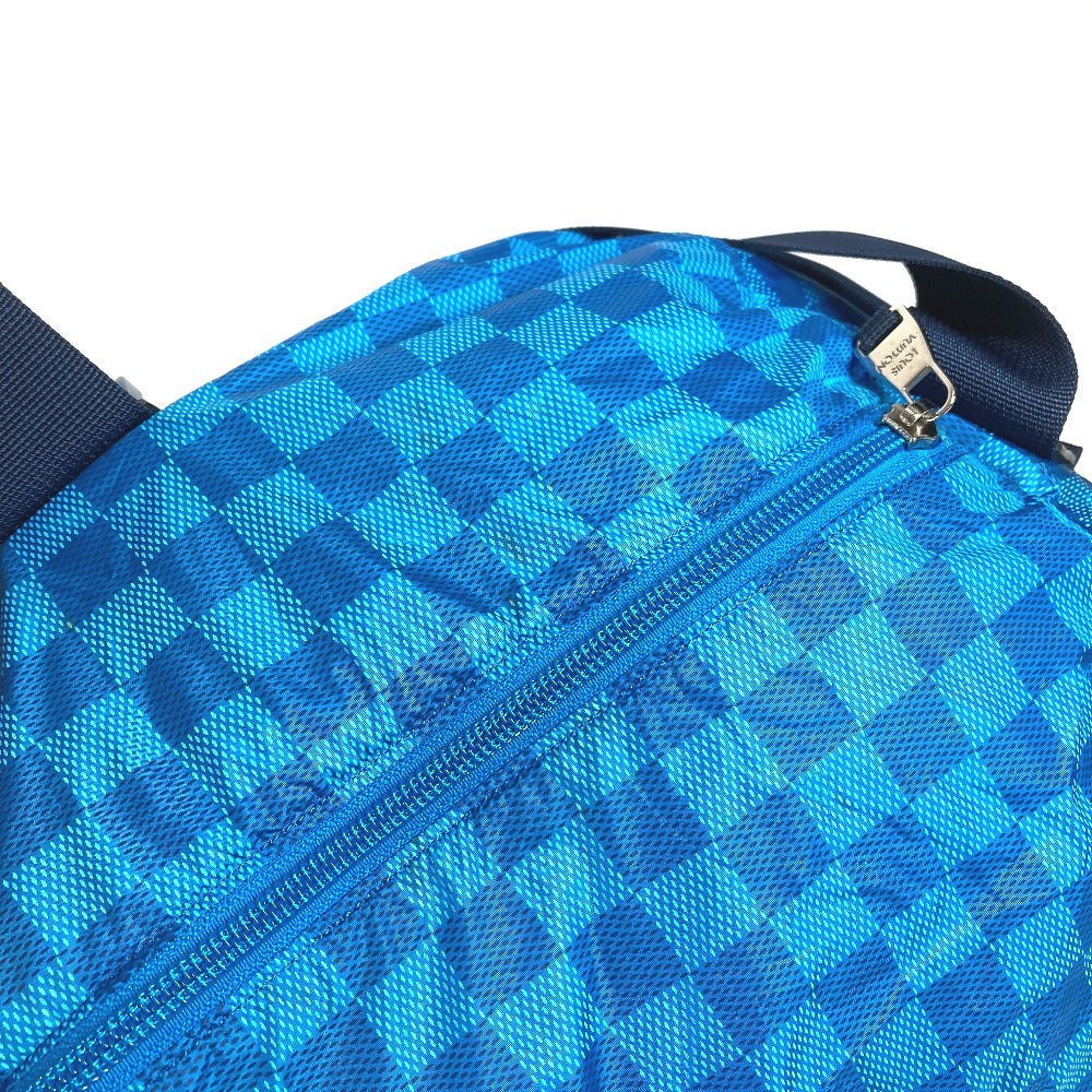 LOUIS VUITTON M97057 ダミエ アバンチュール プラクティカル ショルダーバッグ 肩掛け 旅行バッグ トラベルバッグ ボストンバッグ レザー/ナイロン ユニセックス ブルー