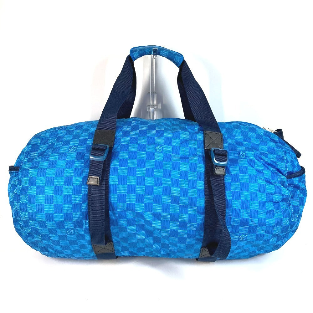 LOUIS VUITTON M97057 ダミエ アバンチュール プラクティカル ショルダーバッグ 肩掛け 旅行バッグ トラベルバッグ ボストンバッグ レザー/ナイロン ユニセックス ブルー