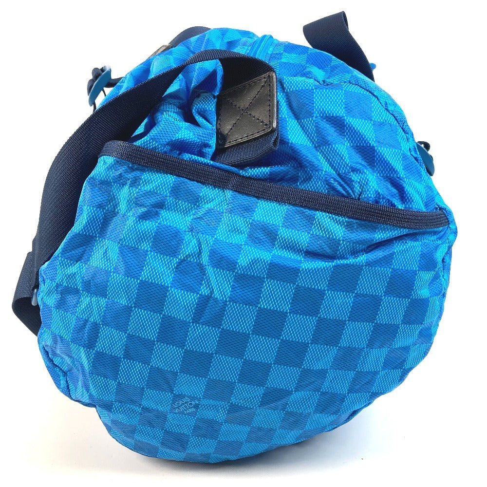 LOUIS VUITTON M97057 ダミエ アバンチュール プラクティカル ショルダーバッグ 肩掛け 旅行バッグ トラベルバッグ ボストンバッグ レザー/ナイロン ユニセックス ブルー