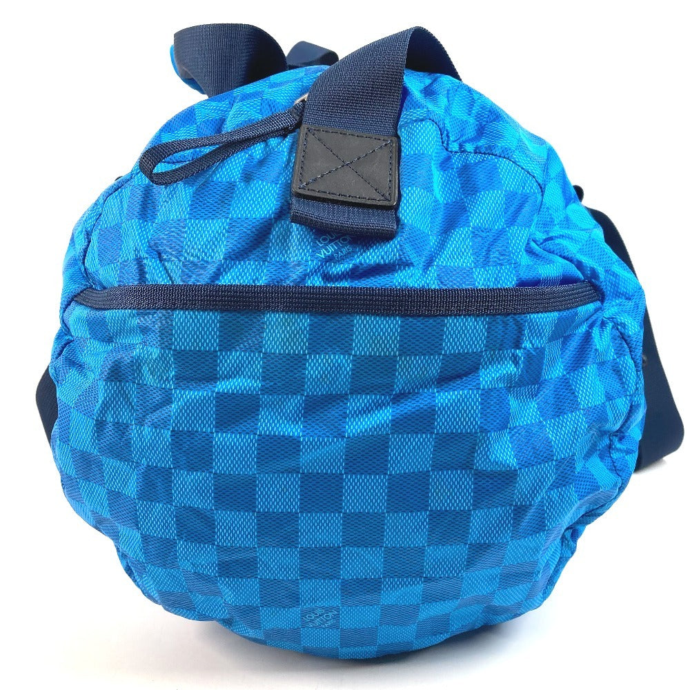 LOUIS VUITTON M97057 ダミエ アバンチュール プラクティカル ショルダーバッグ 肩掛け 旅行バッグ トラベルバッグ ボストンバッグ レザー/ナイロン ユニセックス ブルー