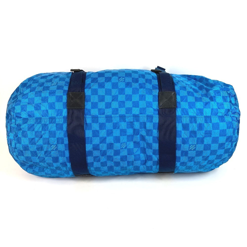 LOUIS VUITTON M97057 ダミエ アバンチュール プラクティカル ショルダーバッグ 肩掛け 旅行バッグ トラベルバッグ ボストンバッグ レザー/ナイロン ユニセックス ブルー