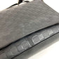 LOUIS VUITTON N41286 Damier Infini District PM Messenger Bag with Flap, Crossbody Shoulder Bag, Unisex, Damier Infini Leather, Onyx, Black