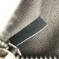 LOUIS VUITTON N41286 Damier Infini District PM Messenger Bag with Flap, Crossbody Shoulder Bag, Unisex, Damier Infini Leather, Onyx, Black