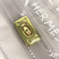 HERMES ビニールケリー ロゴ ビニール ケリー カバン トートバッグ ハンドバッグ ビニール レディース クリア