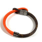 LOUIS VUITTON M8091 モノグラム ブラスレ ループイット アクセサリー バングル ブレスレット モノグラムキャンバス ユニセックス ブラウン