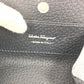 Salvatore Ferragamo ロゴ ガンチーニ 財布 小銭入れ コインケース レザー ユニセックス ブラック