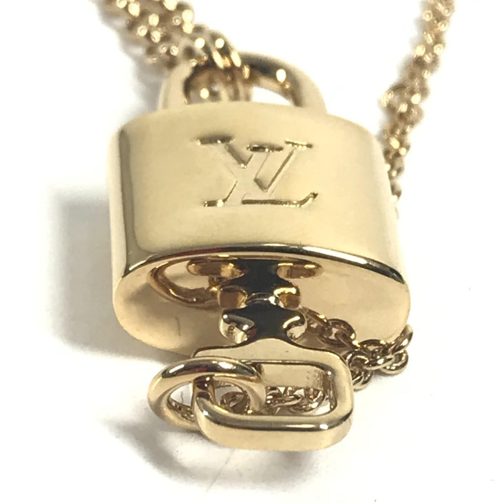 LOUIS VUITTON M00567 カデナ ロゴ コリエ LVロッキー チェーンネックレス アクセサリー ネックレス メタル レディース ゴールド