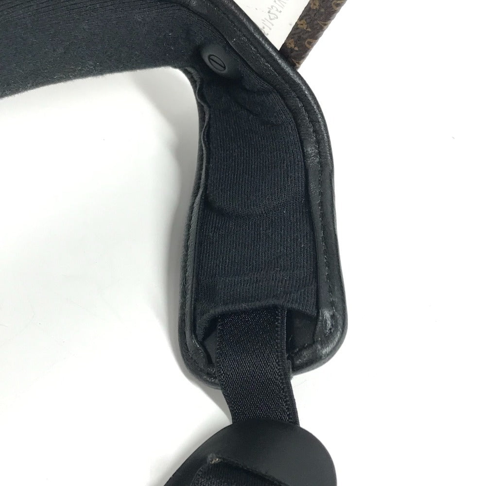 LOUIS VUITTON M76727 モノグラム ビジェール LV シールド 帽子 フェイスシールド バイザー サンバイザー モノグラムキャンバス ユニセックス ブラウン