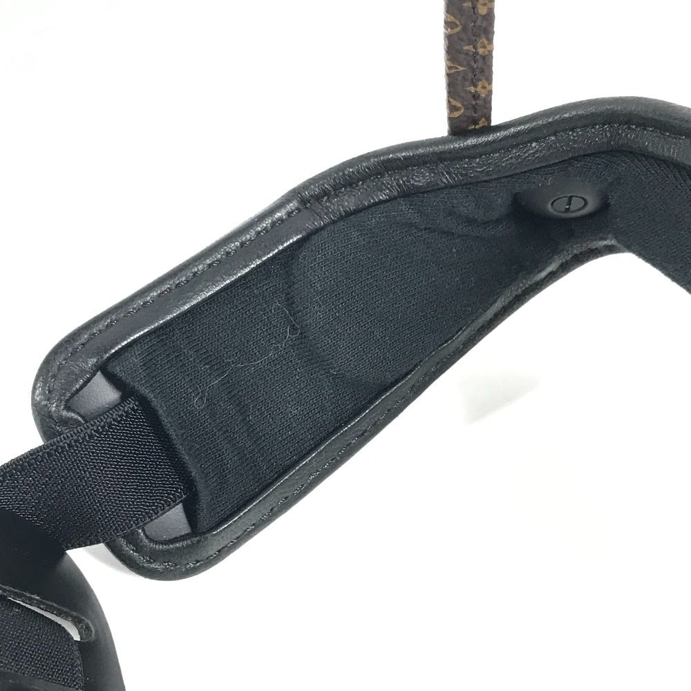 LOUIS VUITTON M76727 モノグラム ビジェール LV シールド 帽子 フェイスシールド バイザー サンバイザー モノグラムキャンバス ユニセックス ブラウン
