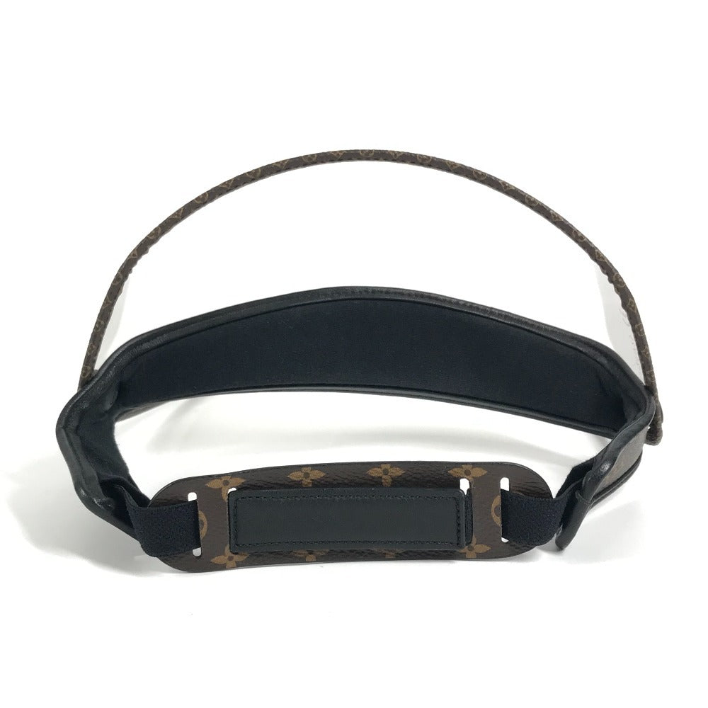 LOUIS VUITTON M76727 モノグラム ビジェール LV シールド 帽子 フェイスシールド バイザー サンバイザー モノグラムキャンバス ユニセックス ブラウン