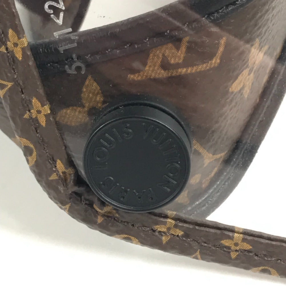 LOUIS VUITTON M76727 モノグラム ビジェール LV シールド 帽子 フェイスシールド バイザー サンバイザー モノグラムキャンバス ユニセックス ブラウン
