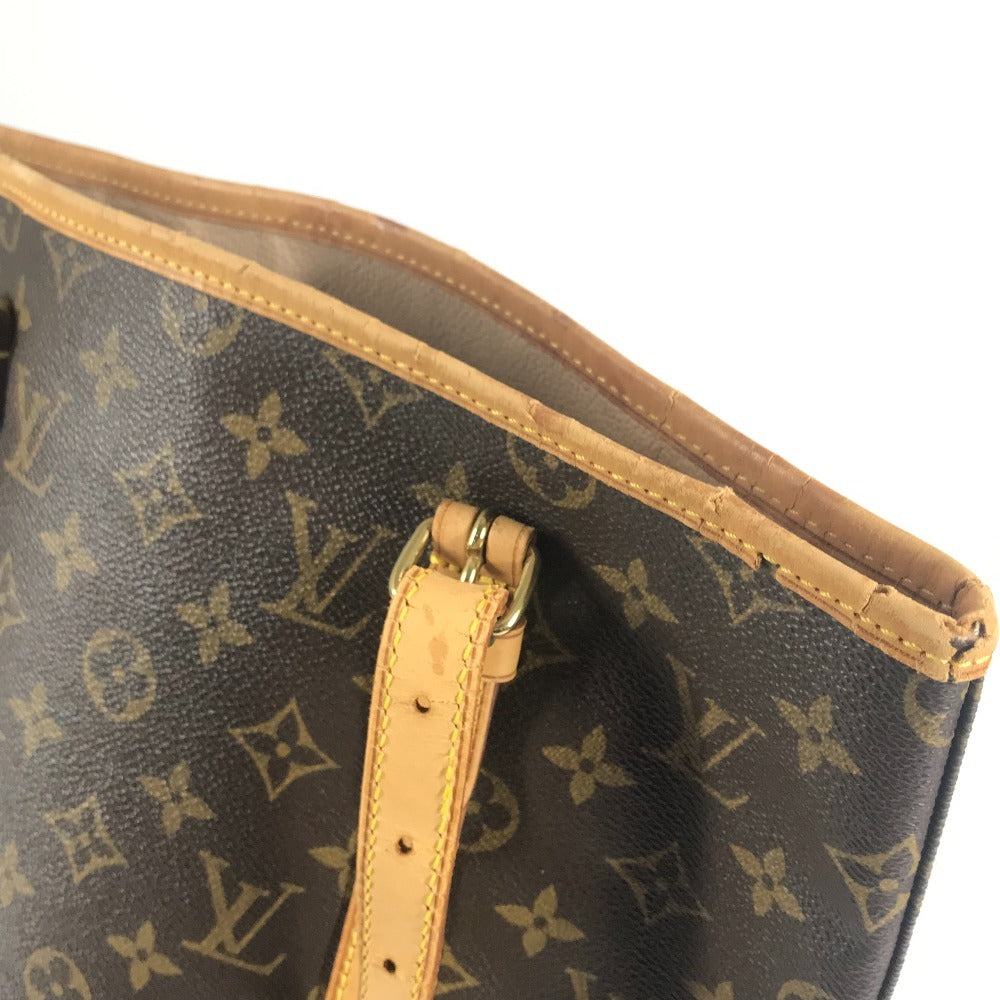 LOUIS VUITTON M42236 モノグラム バケットGM バケツ バケット GM 肩掛け バケツ型 ばけつ トートバッグ カバン ショルダーバッグ モノグラムキャンバス ユニセックス ブラウン