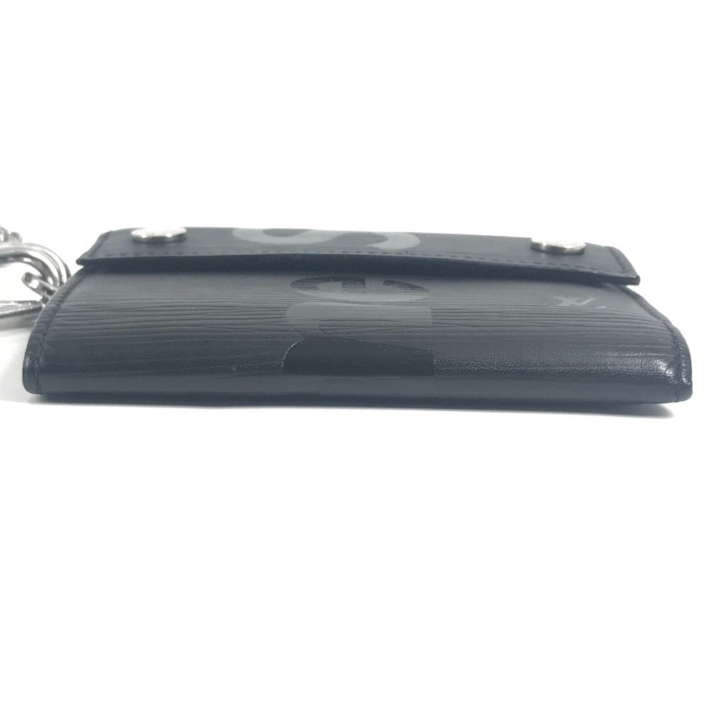 LOUIS VUITTON M67711 エピ シュプリーム supreme コラボ チェーンウォレット CH.CP WALLET CH.CP WALLET 3つ折り財布 エピレザー ユニセックス ノワール ブラック