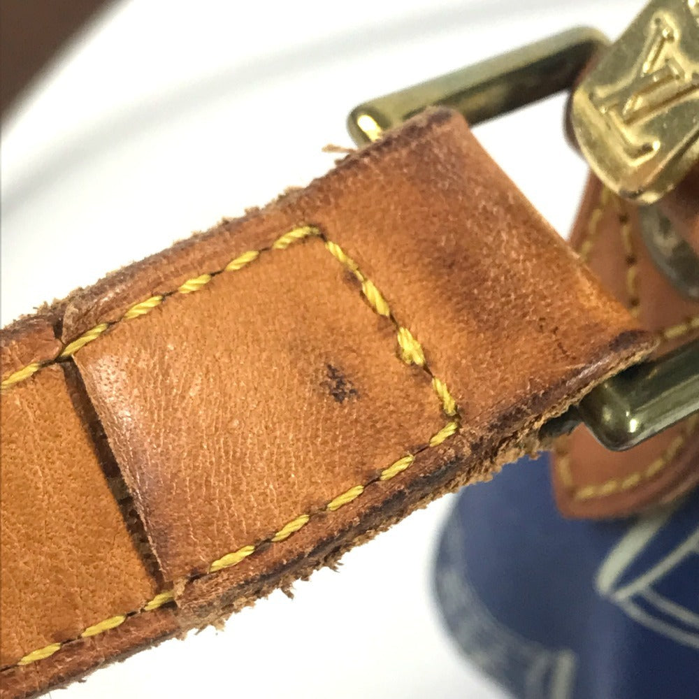 LOUIS VUITTON M80010 LVカップ louis vuitton cup サック サンディエゴ 斜め掛け ポシェット カバン ショルダーバッグ レザー ユニセックス ブルー