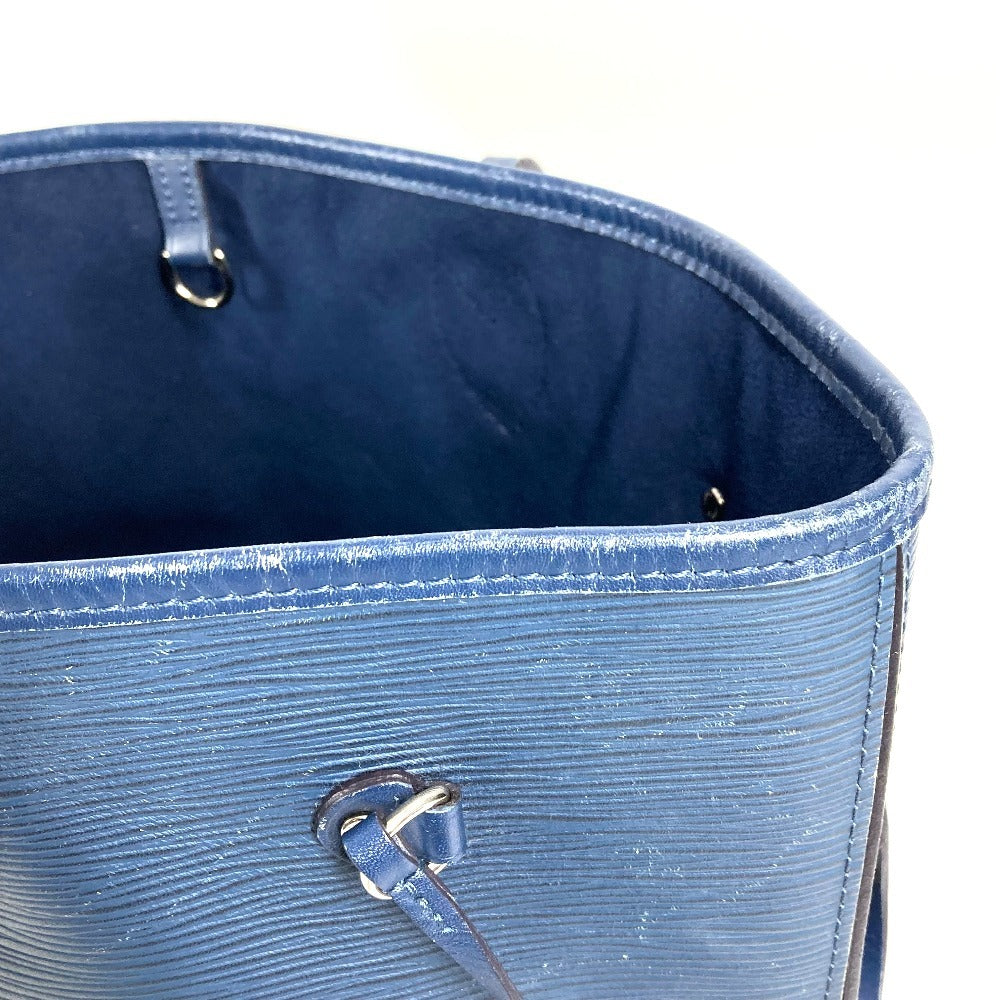 LOUIS VUITTON M40885 エピ ネヴァーフルMM ネヴァーフル MM カバン トートバッグ 肩掛け ショルダーバッグ エピレザー ユニセックス アンディゴブルー ネイビー