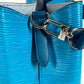 LOUIS VUITTON M57691 Epi NeoNoe BB Bucket Bag, Epi Leather Handbag, Women's, Turquoise Blue