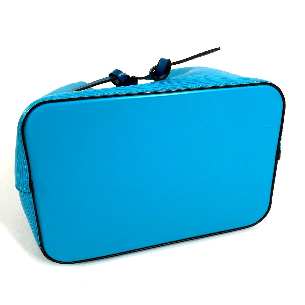LOUIS VUITTON M57691 Epi NeoNoe BB Bucket Bag, Epi Leather Handbag, Women's, Turquoise Blue