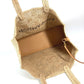 LOUIS VUITTON M25008 Damiera Summer Shopper Tote with Pouch, MM, Handbag, Shoulder Bag, Raffia, Unisex, Natural Beige