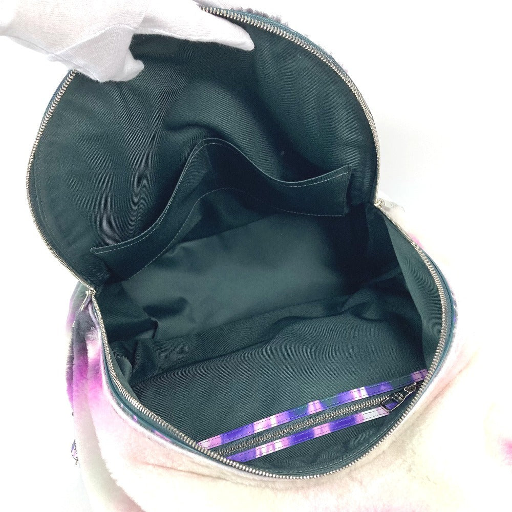 LOUIS VUITTON M20910 Virgil Abloh Esprit Backpack, Multi-Pocket, Fur, Purple, Men's