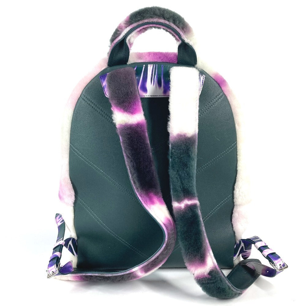 LOUIS VUITTON M20910 Virgil Abloh Esprit Backpack, Multi-Pocket, Fur, Purple, Men's