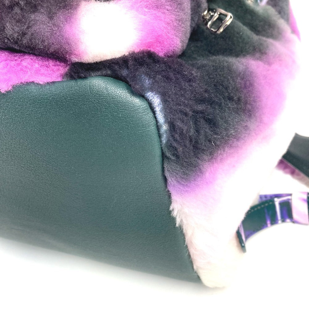 LOUIS VUITTON M20910 Virgil Abloh Esprit Backpack, Multi-Pocket, Fur, Purple, Men's
