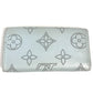 LOUIS VUITTON M81236 Monogram Mahina Multicle 4 Key Case, 4-Key Case, Monogram Mahina Leather, Unisex, Bleu Nuage Blue