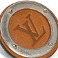 LOUIS VUITTON M68098 LV Logo Brooch Set with Travel Key, 3-Piece Jewelry Set, Metal Brooch, Unisex, Silver