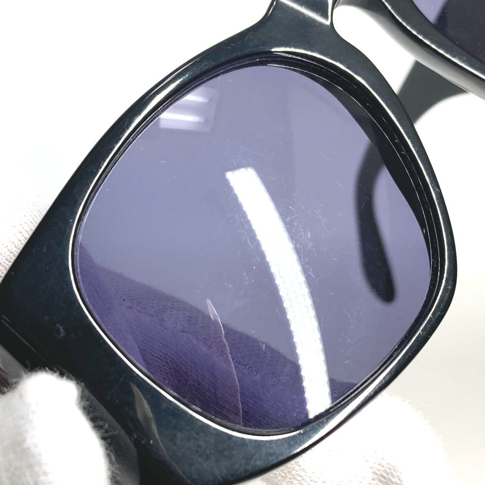 Vintage CHANEL CC Coco Mark Logo Matelasse Quilted Glasses Eyewear Sunglasses Plastic Unisex Black